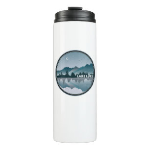 Lake Lure North Carolina Reflection Thermal Tumbler