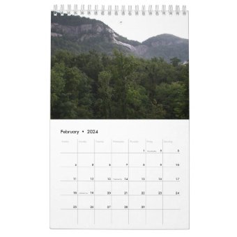 Lake Lure, North Carolina Wall Calendar by Janz | Zazzle