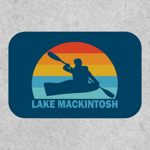 Lake Mackintosh North Carolina Kayak Patch