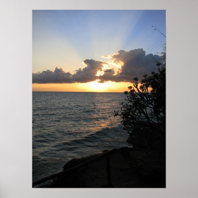Lake Malawi Sunrise Poster (Front)