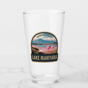 Lake Manyara National Park Tanzania Travel Vintage Glass