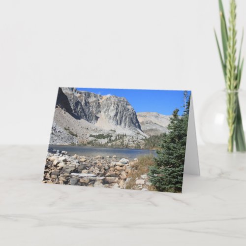 Lake Marie Snowy Range All Occasion Card