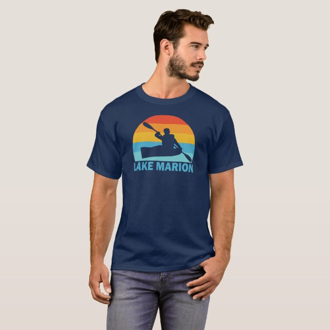 Lake Marion South Carolina Kayak T-Shirt (Front Full)