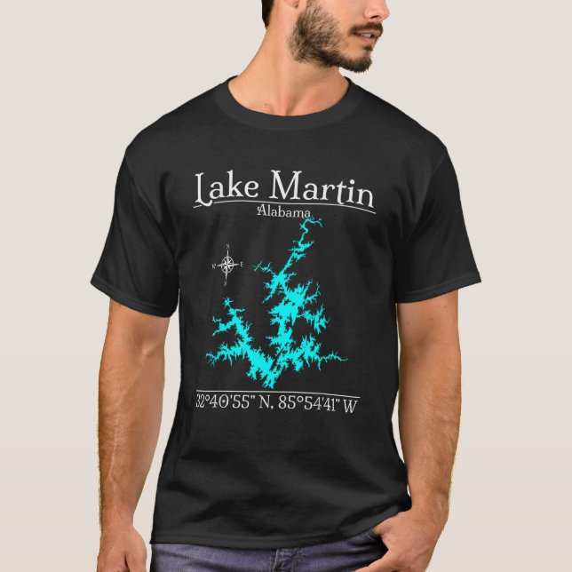 Lake Martin Alabama T-Shirt (Front)