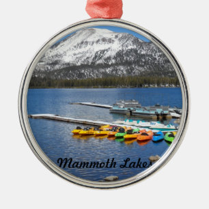 Lake Mary- Mammoth, CA Metal Ornament