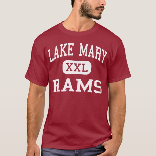 Lake Mary - Rams - High School - Lake Mary Florida T-Shirt (Front)