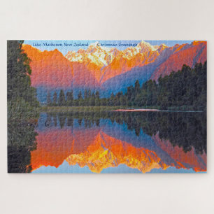 Lake Matheson New Zealand Jigsaw Puzzle