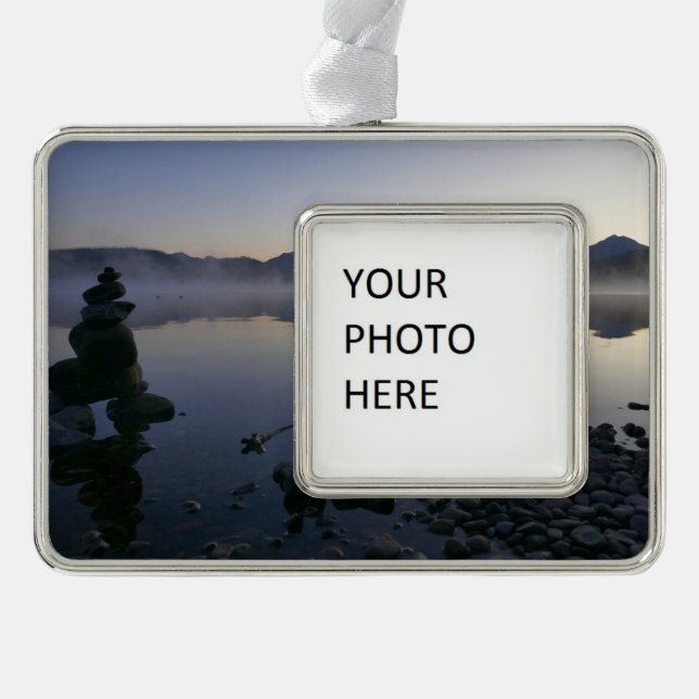 Lake McDonald at Sunrise I Christmas Ornament (Front)