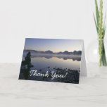 Lake McDonald at Sunrise I Thank You Card