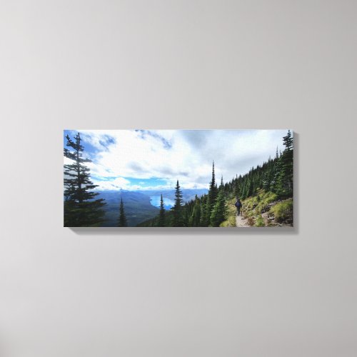 Lake McDonald frm Mt Brown _ Glacier National Park Canvas Print