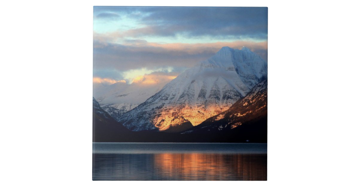 Lake McDonald, Glacier National Park Ceramic Tile | Zazzle