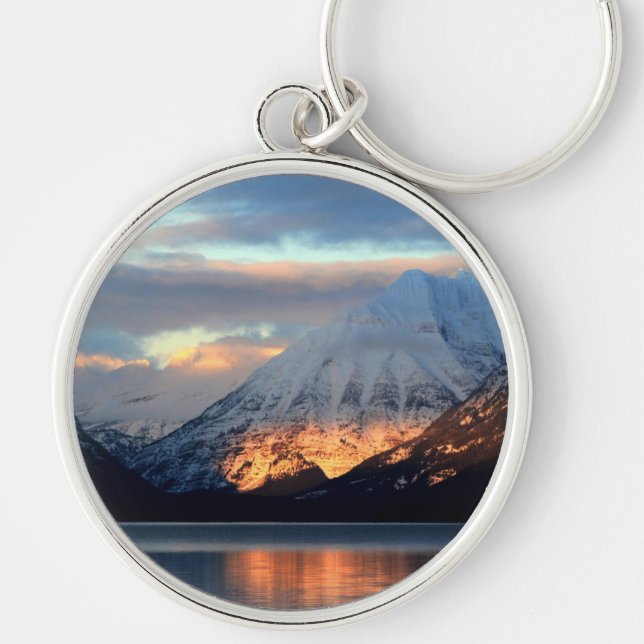 Lake McDonald, Glacier National Park Keychain (Front)