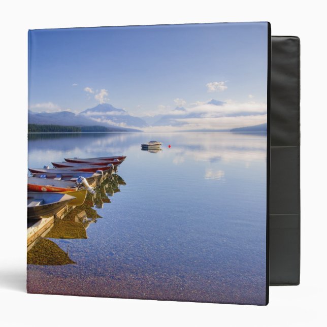 Lake McDonald, Glacier National Park, Montana, Binder (Front/Inside)