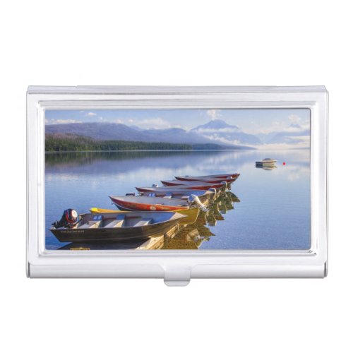 Lake McDonald Glacier National Park Montana Business Card Holder