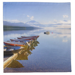 Lake McDonald, Glacier National Park, Montana, Napkin