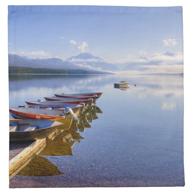 Lake McDonald, Glacier National Park, Montana, Napkin (Front)