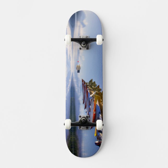 Lake McDonald, Glacier National Park, Montana, Skateboard Deck (Front)