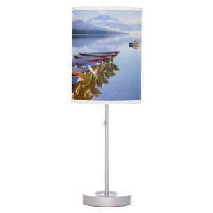 Lake McDonald, Glacier National Park, Montana, Table Lamp
