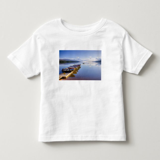 Lake McDonald, Glacier National Park, Montana, Toddler T-shirt (Front)