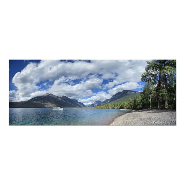 Lake McDonald - Glacier National Park Photo Print (Front)