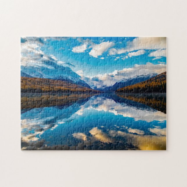 Lake McDonald Glacier Park Montana. Jigsaw Puzzle (Horizontal)