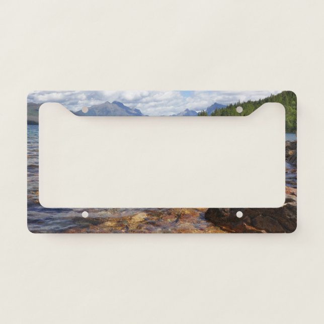 Lake McDonald I License Plate Frame (Front)