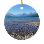 Lake McDonald II Ceramic Ornament