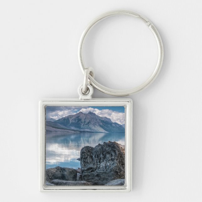 Lake McDonald Keychain (Front)