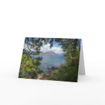 Lake McDonald Through Forest Frame Card
