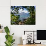 Lake McDonald Through Forest Frame Poster