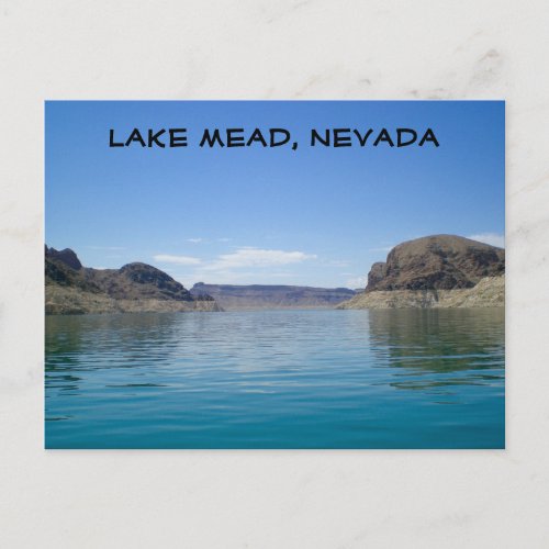 Lake Mead near Las Vegas Nevada Postcard