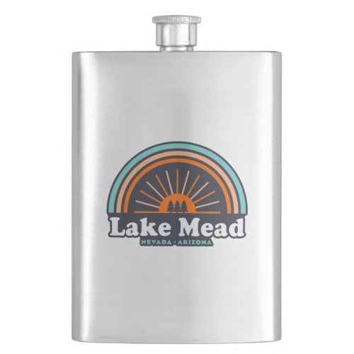 Lake Mead Nevada Arizona Rainbow Flask