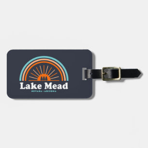 Lake Mead Nevada Arizona Rainbow Luggage Tag