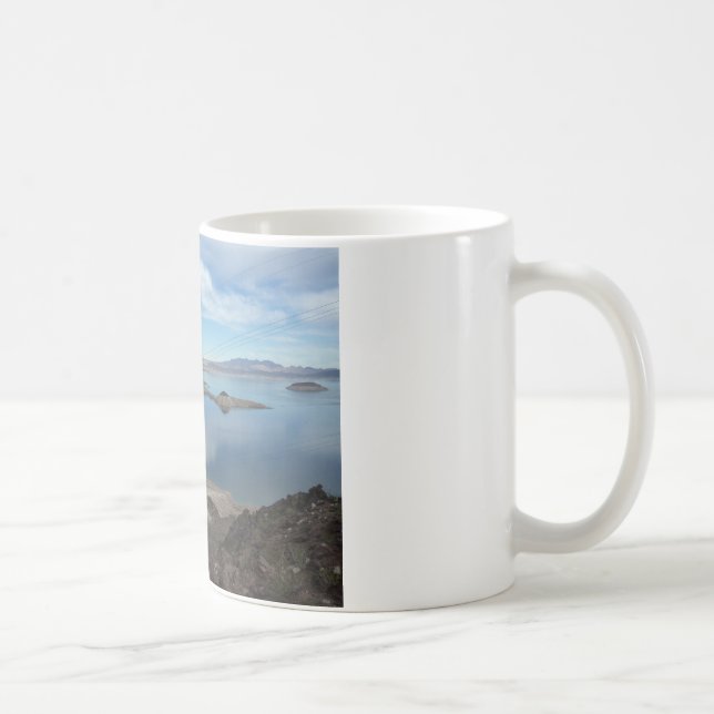 Lake Mead Nevada Photo Coffee Mug Hoover Dam (Right)