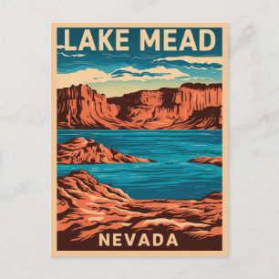 Lake Mead Nevada, Postcard