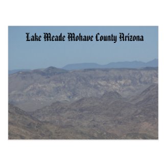 Lake Meade National Park Post Card