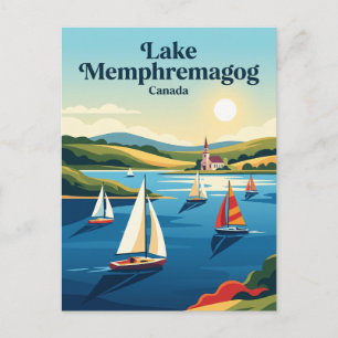 Lake Memphremagog Canada Postcard