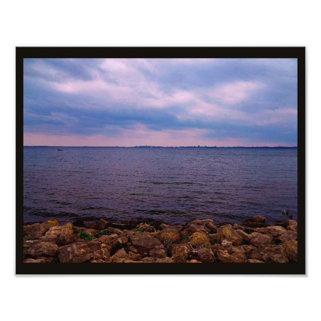 Lake Mendota Photo Print (Front)