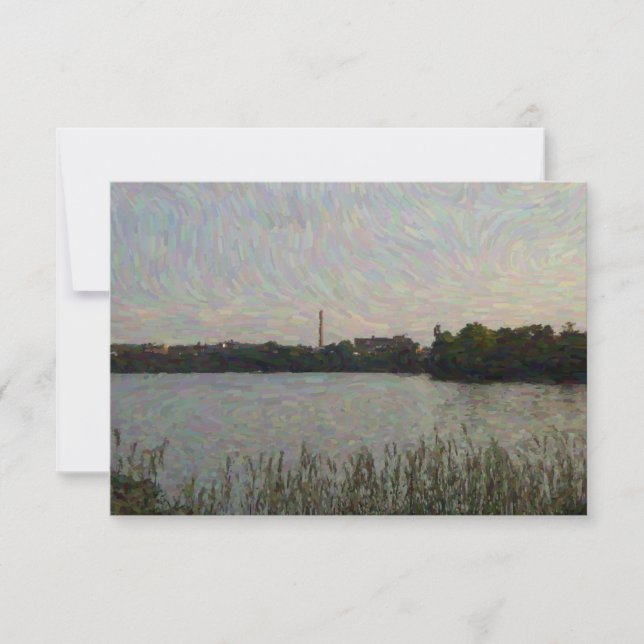 Lake Menomin Note Card (Front)