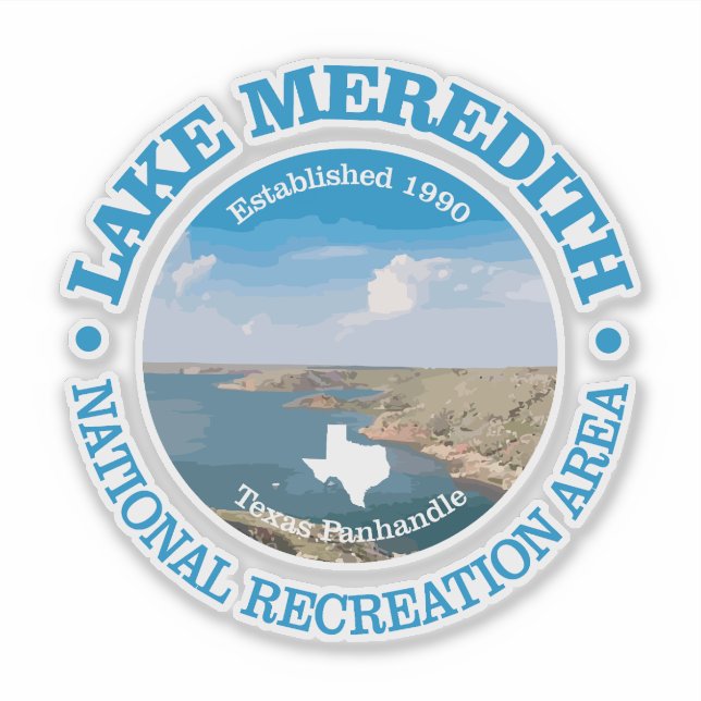Lake Meredith NRA Sticker (Front)