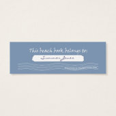 Lake Michigan Beach Bookmark (Back)