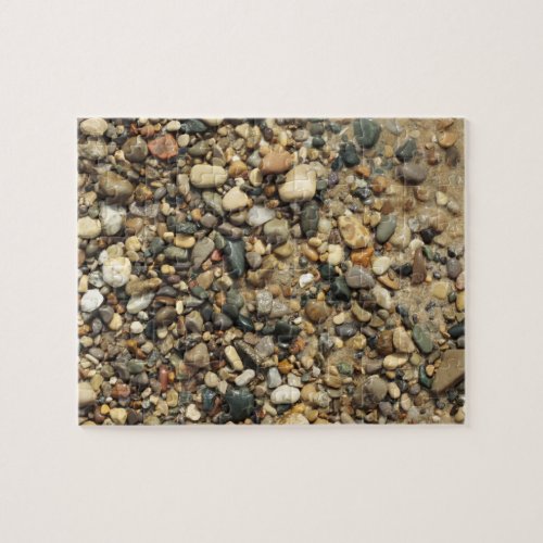 Lake Michigan Beach Rock Puzzle