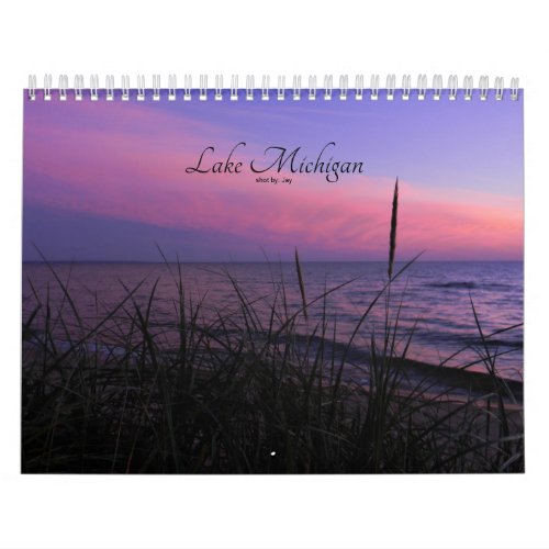 Lake Michigan Calendar