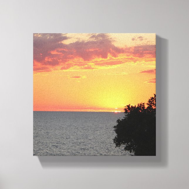 Lake Michigan Canvas Print (Front)