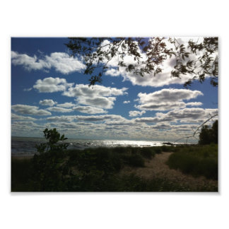 Lake Michigan Dramatic Pic Photo Print