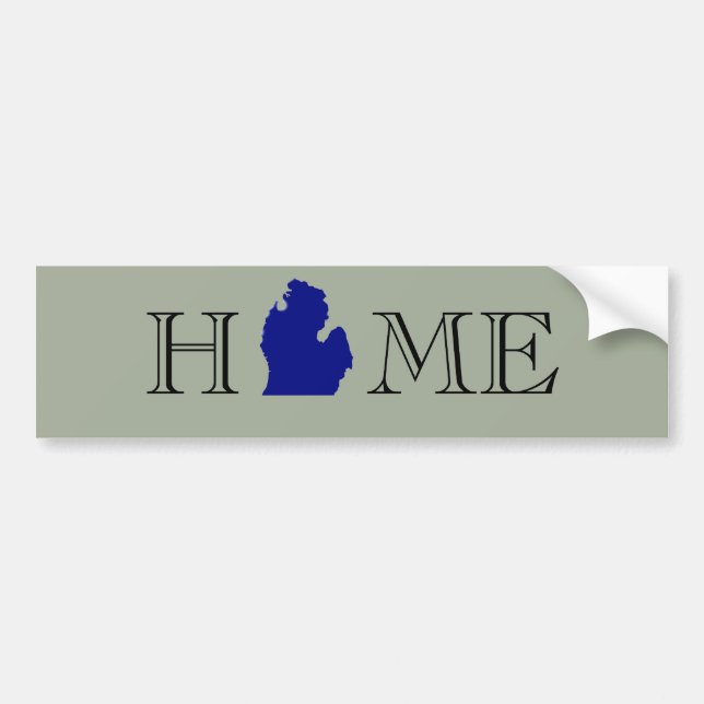 Lake Michigan - fun Great lake Sate -humor Bumper Sticker (Front)