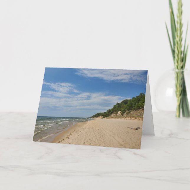 Lake Michigan greeting card (Front)