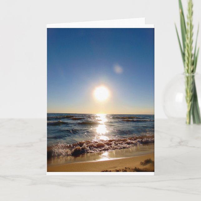 Lake Michigan Greeting Card (Front)