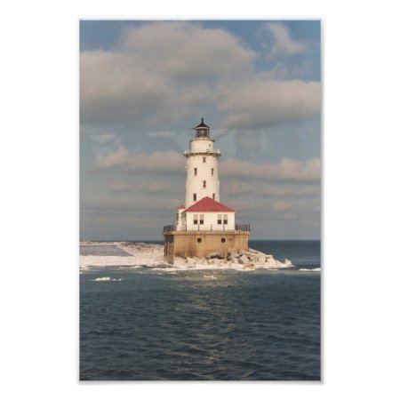 Lake Michigan Lighthouse Photo