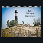 Lake Michigan Lighthouses Calendar<br><div class="desc">Lake Michigan has many lighthouses that dot the shores. These lighthouses were photographed by Mary Beth Granger.</div>